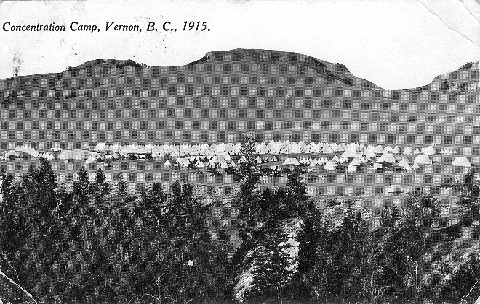 Camp Vernon, BC Wartime Canada